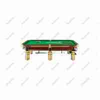 Table élégante de billard en bois de haute qualité Jeux d'intérieur de taille personnalisée Table de billard à cadre solide et au design luxueux