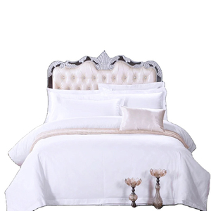 Hotel Luxury Cotton Bedding <strong>Set</strong> Duvet Cover Bed Sheet Pillowcase King Queen - Product Image 3