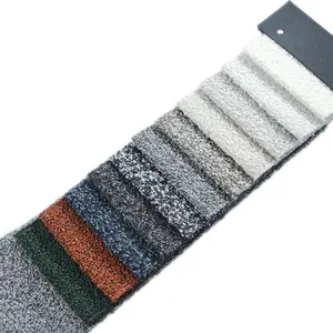 Diferentes tipos de tela de nuevo diseño para sofá, textil para el hogar, tacto suave, tela de peluche de terciopelo, tela de lana, tapicería de sofá