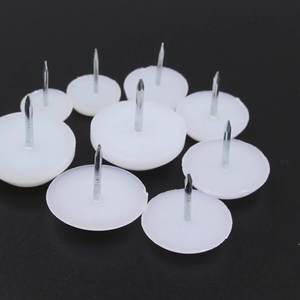 GQK GW2510155 Patins de meubles durables antidérapants blancs modernes simples épais résistants à l'humidité pour les pieds de chaise et de table - Product Image 1