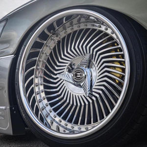 ล้อแม็กซ์ T6061 ฟอร์จ 2 ชิ้น ลายตาข่าย ขนาด 18 19 20 21 22 23 24 นิ้ว 5X112 5X108 5X114.3 5X120 สำหรับ Lexus - Product Image 2