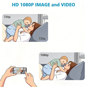 Wireless USB Charger <b>Camera</b> with Motion Detection, <b>WiFi</b> Nanny Cam for Pet & Home <b>Security</b> – Phone App & USB Charging - Product Image 2