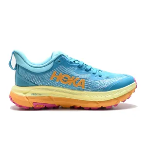 أحذية ركض رجالية خارجية HOKAS ONE أحذية Bondi Clifton 8 Carbon x 2 Amber من ألواح الهيالوكيت والأنثراسيت أحذية رياضية للنساء بتصميم ورود