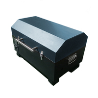 Barbecue portable moderne en acier inoxydable avec contrôle automatique de la température, grill à granulés de bois pour viande et poisson