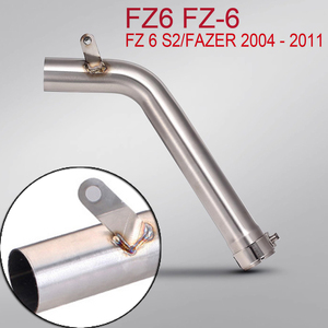 Collecteur d'échappement de <span class=keywords><strong>moto</strong></span>, raccordant le collecteur d'origine et le silencieux slip-on, pour Yamaha FZ6 FZ6 <span class=keywords><strong>Fazer</strong></span> 2004-2011 - Product Image 6