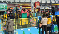 Parc d'attractions commercial intérieur Matériau durable Simulateur en acier Pelle électrique pour enfants à vendre
