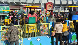 इनडोर वाणिज्यिक मनोरंजन पार्क टिकाऊ सामग्री स्टील सिम्युलेटर ड्राइविंग खुदाई के लिए इलेक्ट्रिक डिगर - Product Image 5