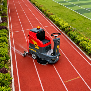 bibo SP770 Dual-<b>Brush</b> Ride-On Industrial <b>Floor</b> Scrubber with Motor 1 Year Warranty for Workshop Commercial Use Road Sweeper - Product Image 2