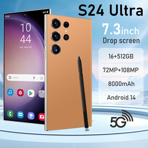 2024 Smart 5G S24Ultra 16GB RAMStorage Aprendizaje continuo Entretenimiento 108MP Cámara trasera Operación francesa LTE CDMA - Product Image 4