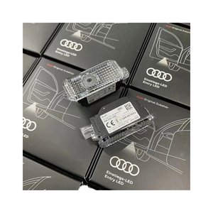 ไฟโปรเจคเตอร์ 4 วงแหวน และไฟต้อนรับ RS สำหรับรถยนต์ Audi A3/A4/A5/A7/Q2/Q3/<span class=keywords><strong>Q5</strong></span>/Q7/Q8 รุ่นใหม่  ติดตั้งเพิ่มเติมบนพื้นรถยนต์  ไฟรถยนต์ 12V - Product Image 1