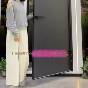 แผงไม้อลูมิเนียมอัลลอยด์ไร้กรอบสไตล์โมเดิร์นติดผนังบ้านสีเดียวกันมองไม่เห็น - Product Image 6