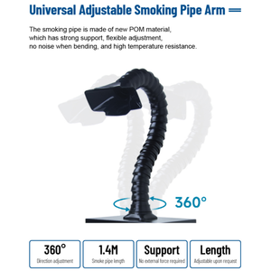 KNOKOO FES350F Extracteur de fumée laser industriel portable 350W Filtre Hepa à 5 couches Collecteur de poussière Équipement de nettoyage de l'air ignifuge - Product Image 4