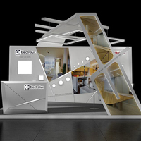 Stand d'exposition moderne MEGA, assemblage modulaire pour boutique éphémère, centre commercial, événement, spectacle