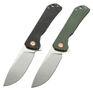 للبيع بالجملة سكاكين جيب قابلة للطي 8Cr13 سكاكين من الفولاذ للتخييم مع مشبك - Product Image 1