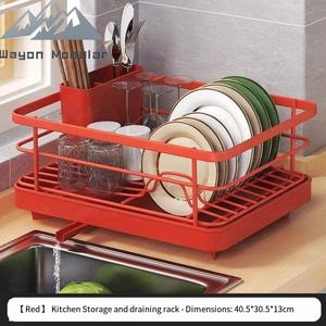 <span class=keywords><strong>Égouttoir</strong></span> à vaisselle en acier inoxydable robuste Wayon avec porte-couverts, modèle approuvé ISO9001 DR-110-ELITE - Product Image 6