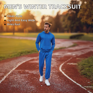 Chándal Deportivo Personalizado para Hombre, con Capucha, Color Sólido, Transpirable, Ligero, Chaqueta con Cordón Ajustable, Pantalones de Corte Regular, Secado Rápido, para Gimnasio - Product Image 2