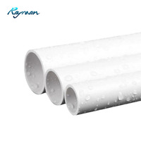 Tuyau en PVC pour conduite électrique, résistant aux UV, tube UPVC pour la protection des câbles et le câblage, tuyau rigide léger