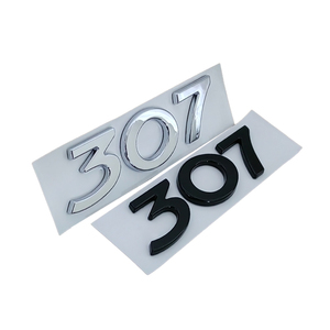 Letras y Números 3D ABS para Maletero Trasero de Coche 206 207 301 307 308 408 508, Adhesivo para <span class=keywords><strong>Peugeot</strong></span> - Product Image 5