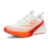 Chaussures de course athlétiques pour hommes en cuir véritable respirant et antidérapant avec lacets et maille, idéales pour la randonnée en extérieur