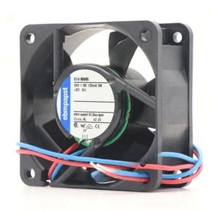 Ventilador de Refrigeración ebm-papst 614NHHR de 60 mm y 24 V CC para Equipos Industriales, Ventilador de Alta Velocidad - Product Image 1