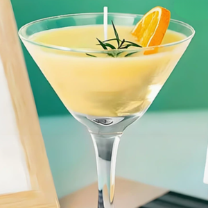 Bougie parfumée Espresso Martini Glass, bougie parfumée au café avec décor réaliste, pour la décoration de bar à domicile et les cadeaux du Ramadan Eid - Product Image 5