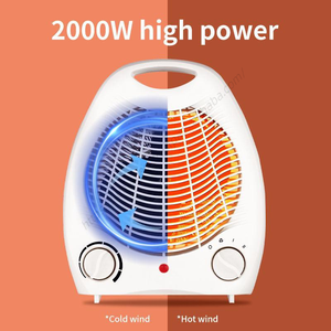 Chauffage portable en plastique 2000W à prix de gros, ventilateur peu encombrant - Product Image 5