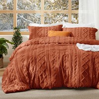 Parure de lit jacquard brodée et floquée 4 pièces, draps et housses de couette jacquard pour la vente en gros