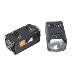 Sistema de Iluminación Automotriz K118, Faro LED de 1.8 Pulgadas, Lente Bi-LED, 6000lm, Luz Alta y Baja, 40w, Lente Proyector LED Láser, Bombilla H4 de 12V, Universal - Product Image 6