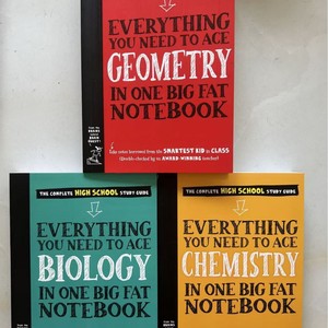 <span class=keywords><strong>Todo</strong></span> lo que necesitas para ser un estudiante de excelencia en la escuela secundaria estadounidense: Notas de estudio, juego de 10 volúmenes, encuadernación perfecta, libros de tapa blanda en cartón. - Product Image 2