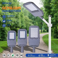 Lampe de colonne de jardin à haut lumen SMD3030, différentes spécifications 80 120 180 Watt, étanche IP65, lampadaire LED