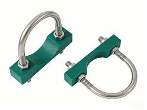 Pernos en U de Acero Inoxidable con Anillos de Goma, Accesorios de Soporte Pre-fabricados para Tuberías de Gran Diámetro / Abrazaderas Hidráulicas - Product Image 6