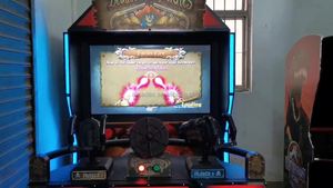 เครื่องเกมอาร์เคดขายตรงจากโรงงาน เกมยิงปืนเลเซอร์ 55 นิ้ว เครื่องจำลองการยิงปืน เกมอาร์เคด Deadstorm Pirates - Product Image 5