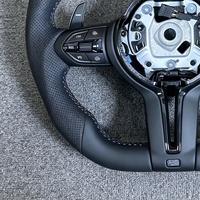 Volant de voiture en cuir pour BMW F30 F32 F35 F10 F12 F15 F36 F20 F22 F25 F32 M3 M4 M5 X5 E60 E71 E90 M Volant sport