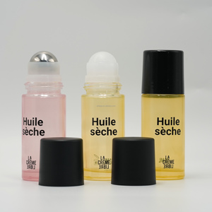 30ml 50ml Glass Pain Rolling Ball Botella Masaje Roll on Ball Botella para aceite esencial Cuidado DE LA PIEL Embalaje con bola de plástico - Product Image 3