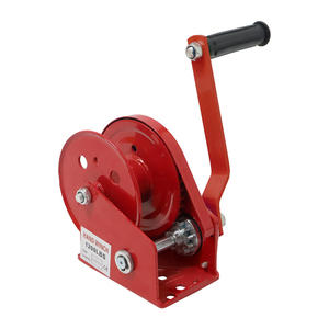 מפעל הסיטונאי יד crank <span class=keywords><strong>Winch</strong></span> סגסוגת פלדה קרוון קטן עם ידית נגד החלקה ידית יד ניידת crank <span class=keywords><strong>winch</strong></span> עם וו - Product Image 3