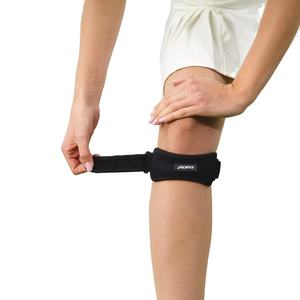 Bande de soutien rotulienne respirante en silicone avec logo personnalisé pour le sport, stabilisateur de tendon pour genouillère - Product Image 1