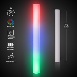 Bâton lumineux en mousse LED promotionnel, bâton lumineux en mousse pour fête, mariage et concert - Product Image 3