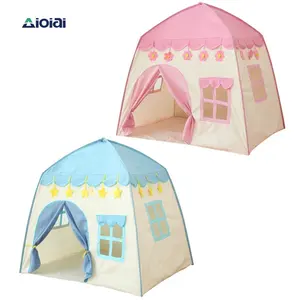 AIOIAI 공주 텐트 귀여운 아이 게임 하우스 어린이 놀이 텐트