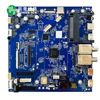 Placa PCB Multicapa OEM para Linterna, Circuito de Luz de Fondo, Bombilla Inversora, 12V, Aluminio, 9W, AC, BM, Chip LED PCBA