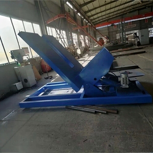 Kalıplar çelik plakalar ve ağır endüstriyel bileşenler için elektrikli hidrolik ciro platformu - Product Image 3