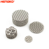 Diskus Filter Baja Anti Karat 316L Berpori Sintered HENGKO |   Pelat Filter Logam Tahan Aus & Korosi Tinggi