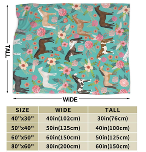 Manta de Microfelpa Ultrasuave con Diseño de Caballos Divertidos, Razas de Caballos, Animales de Granja, Flores, para Aire Acondicionado - Product Image 2