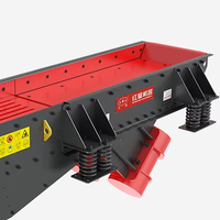 HONGXING Henan Kleiner GZD-Serie PLC-Kern-Vibrationsförderer 1000kg 240-300t/h Kapazität Vielseitig Einsetzbar in Brecheranlagen