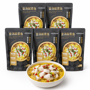 Kit di Pesce in Salsa Dorata con Cavolo Suan Cai Yu, <span class=keywords><strong>Filetto</strong></span> di Pesce in Salsa, Pronto da Cucinare, Fornitore OEM di Fabbrica, Pronto per l'Esportazione - Product Image 1