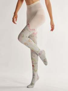 Style rétro imprimé Aurora Europe Pompea gaine fleur logo personnalisé sans absurdité collants - Product Image 2