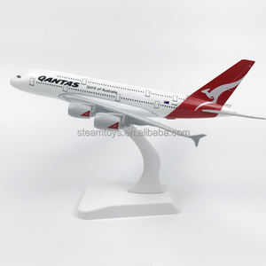 Modèle réduit d'avion de bonne qualité 20CM Qantas <span class=keywords><strong>Airways</strong></span> vol A380 Australie célèbre compagnie aérienne pour la vente en gros - Product Image 2