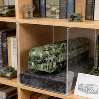 Modèles de véhicules militaires à fusées 1/72, modèle de missile Df 61, lanceur de missiles, véhicule blindé, kits de modèles en plastique, jouets de camions pour enfants, briques