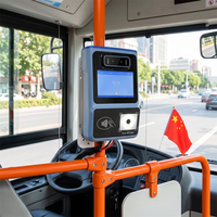 Validateur de paiement par utilisation pour bus, SDK de paiement EMV NFC, GPS embarqué, distributeur de billets de bus pour les transports publics, les sites touristiques et les parcs d'attractions