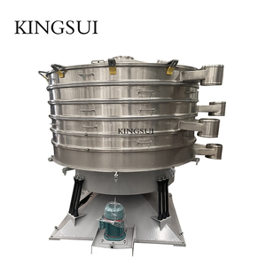 Fine Powder Swing Screening Machine Circular Tumbler <b>Vibration</b> <b>Screen</b> Food processing Tumbler Sieving Machine - Product Image 5