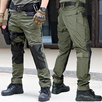 Ensemble Tactique Unisexe Noir Gris Édition SP2 Industrielle : Chemise et Pantalon de Combat en Polyester pour Printemps/Automne (Tenue Wind Frog)